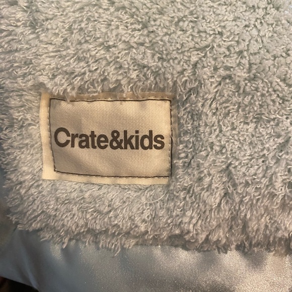 CRATE & KIDS Mint Satin baby stroller blanket - Picture 6 of 7